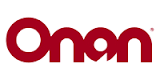 Logo Onan en rouge, nom de l'entreprise.