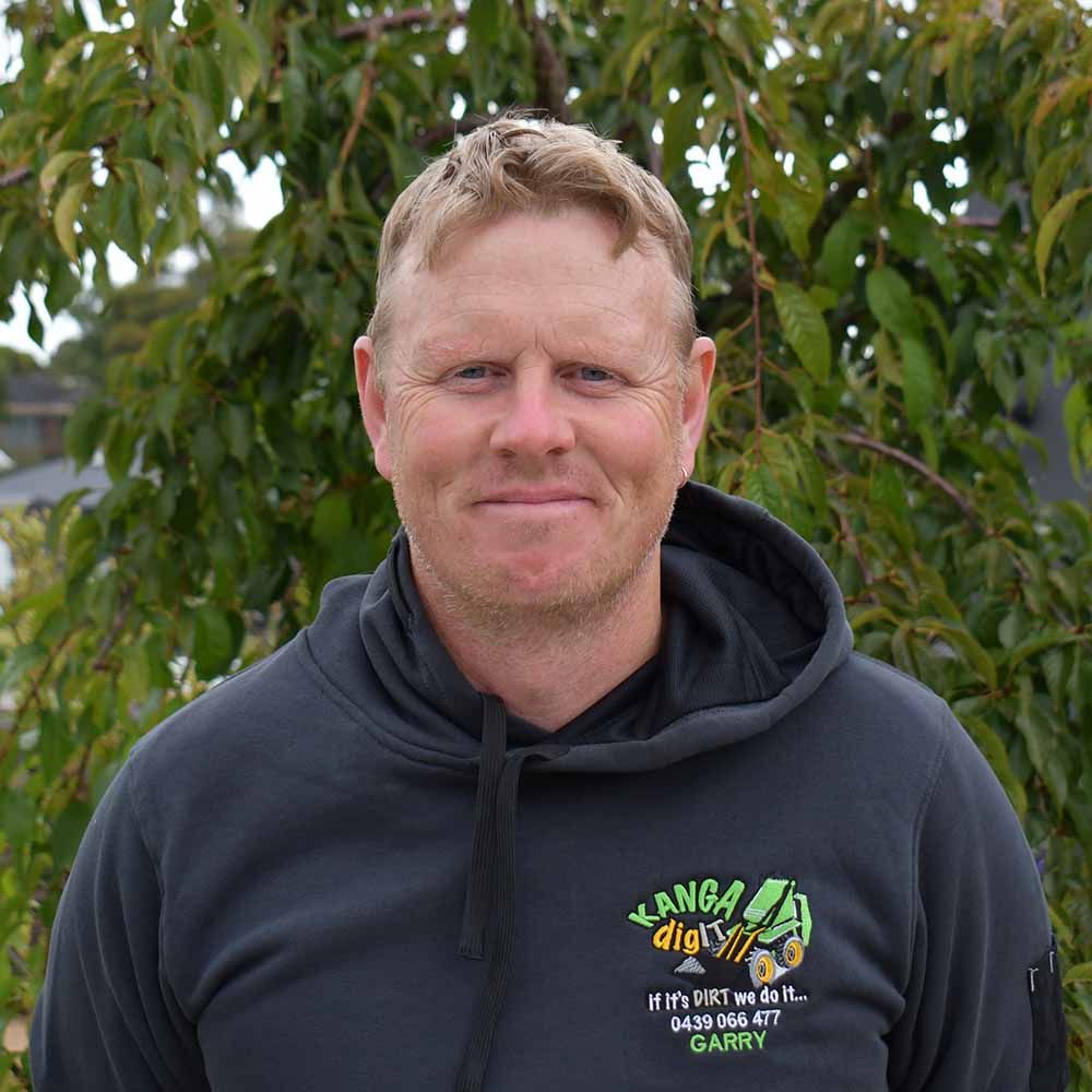 Garry - Owner of Kanga Dig It Landscaping, Ballarat