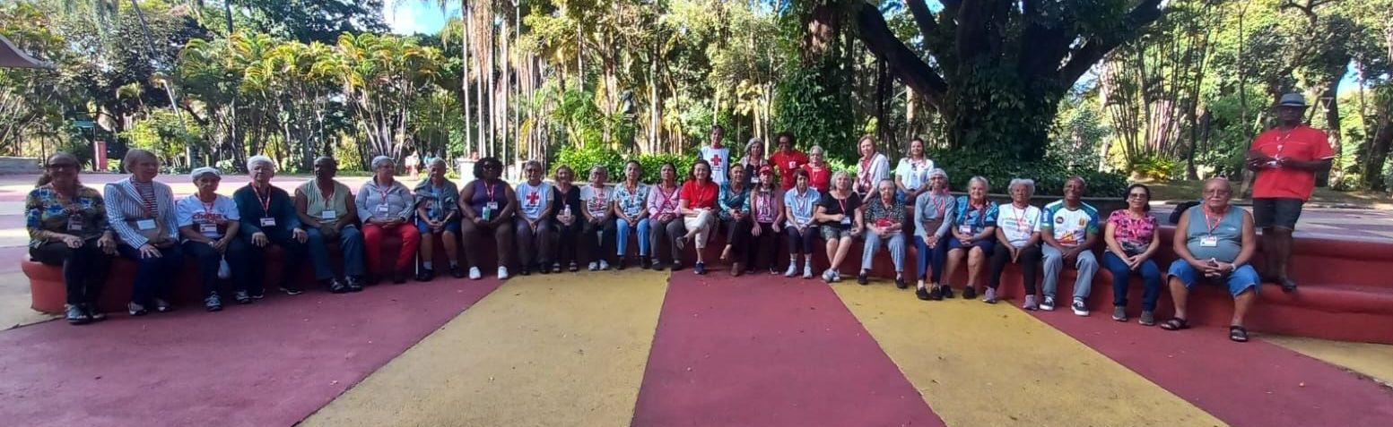 Grupo Aconchego CVB-MG no Parque Municipal