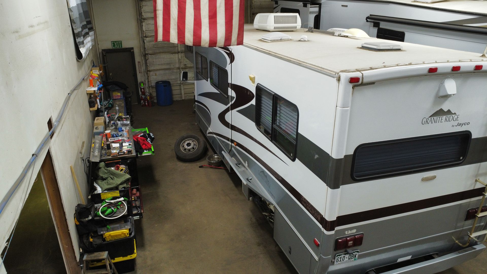 RV axle replacement
