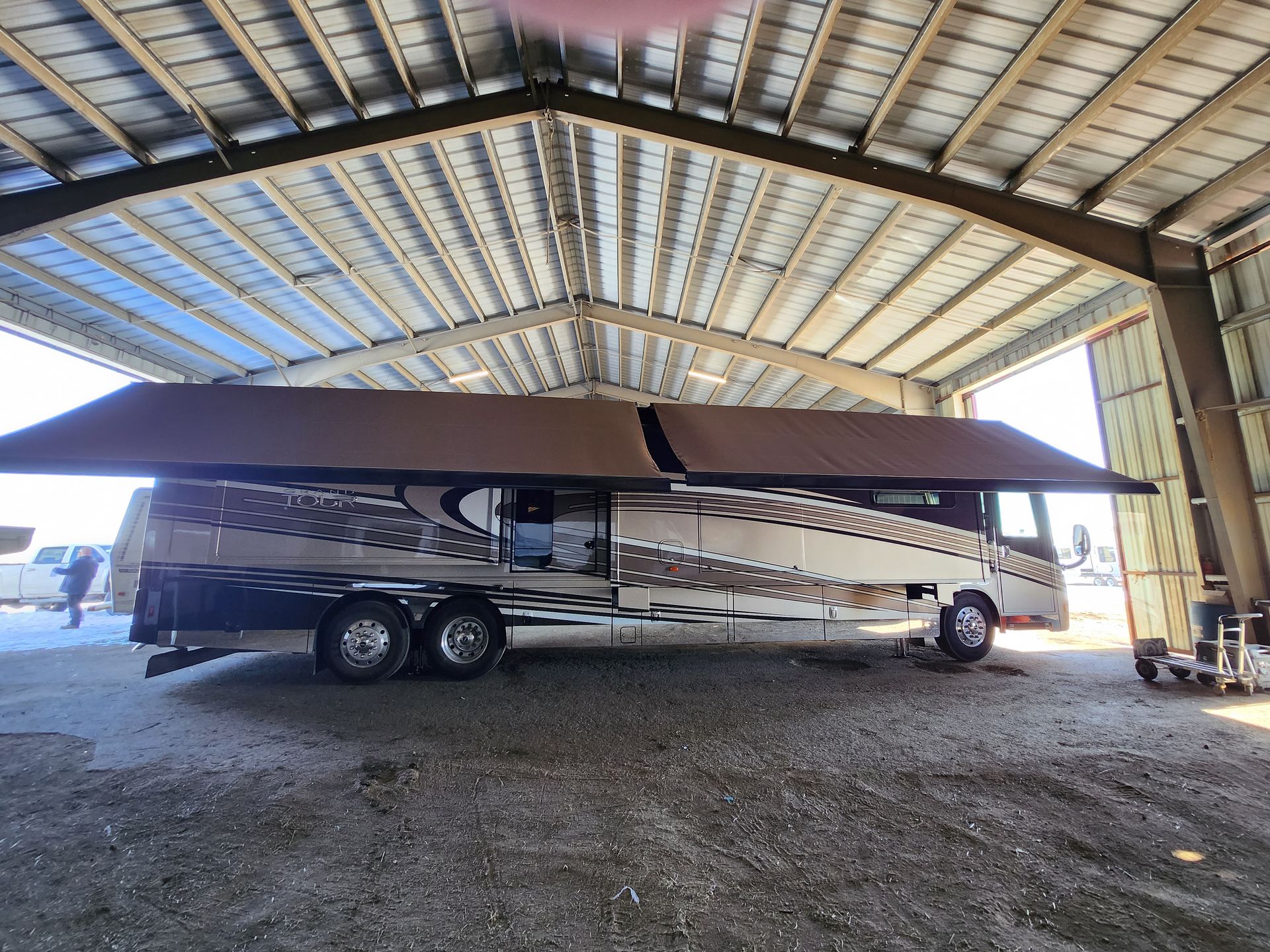 RV awning repair and replacement.