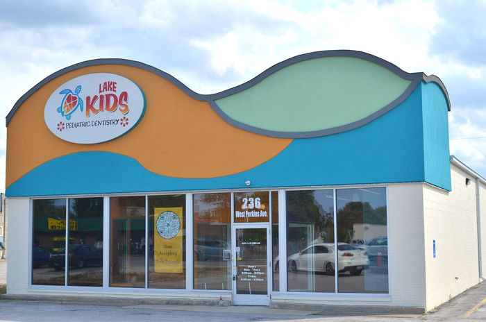 Front of Lake Kids Dentist Building
