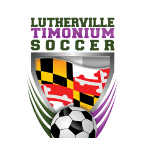 Lutherville Timonium Soccer Club logo with Maryland flag i