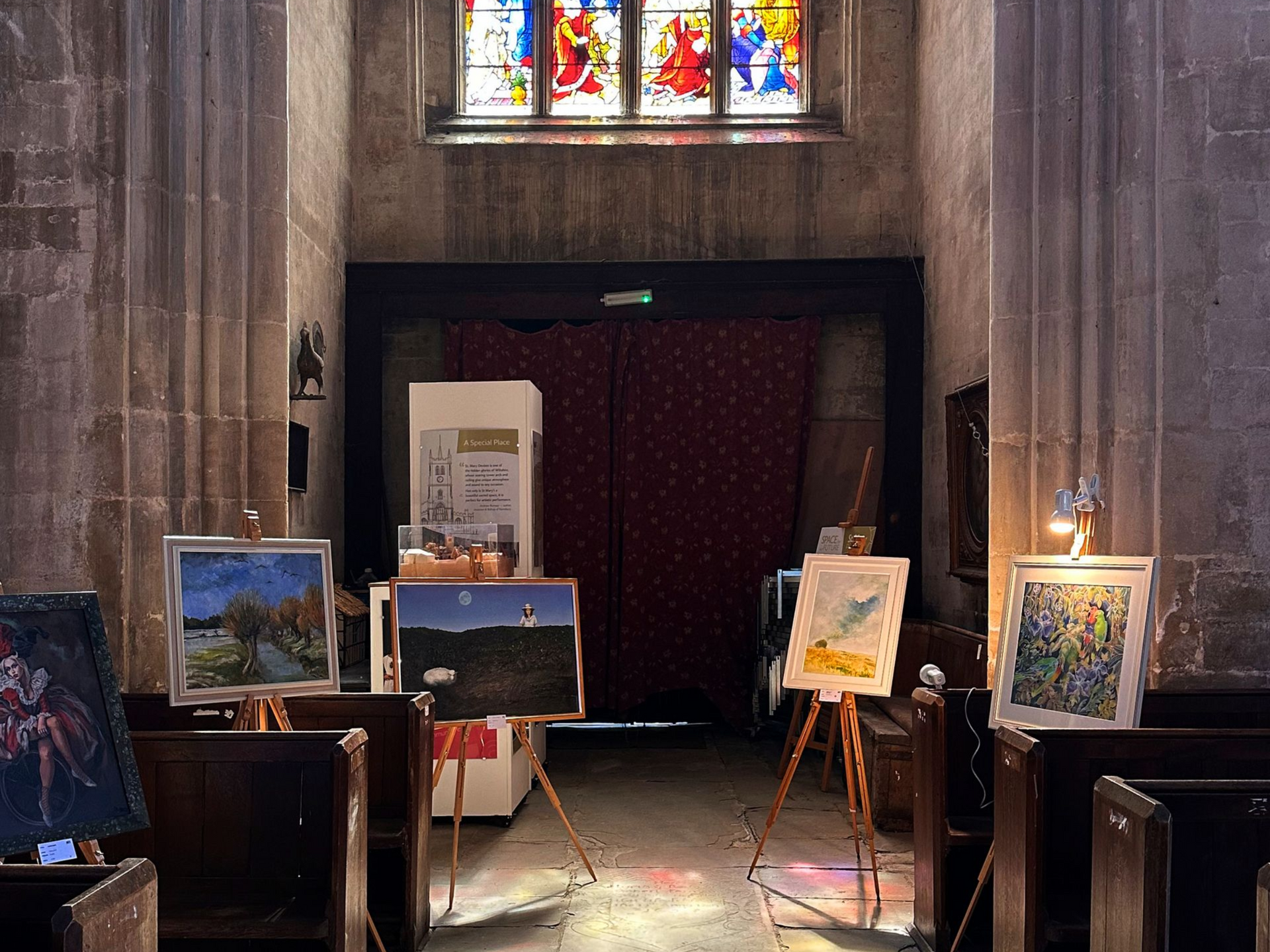 exhibiting artwork withLawrence Art Society in Devizes