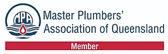 Master Plumbers’ Association of Queensland logo with red “Member” bar
