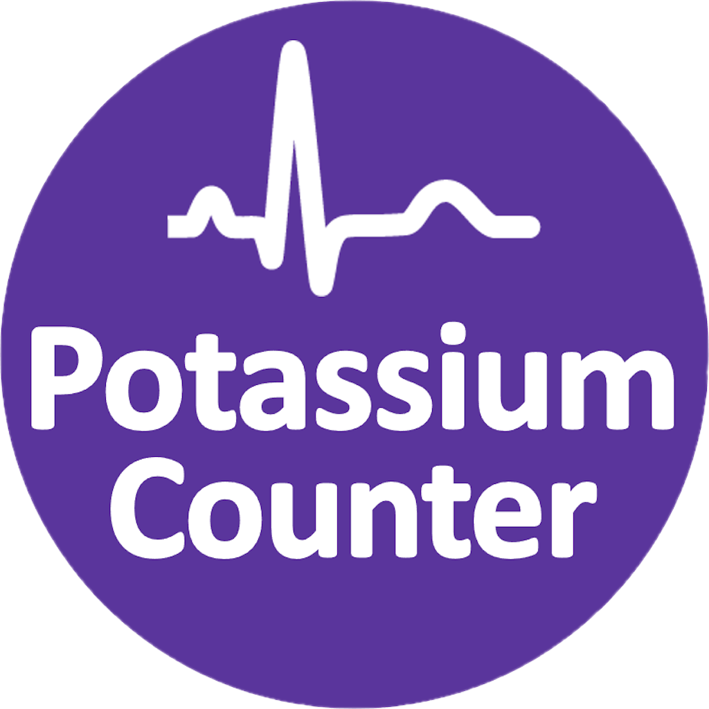 Best potassium counter and tracker app for iPhone and iPad icon 