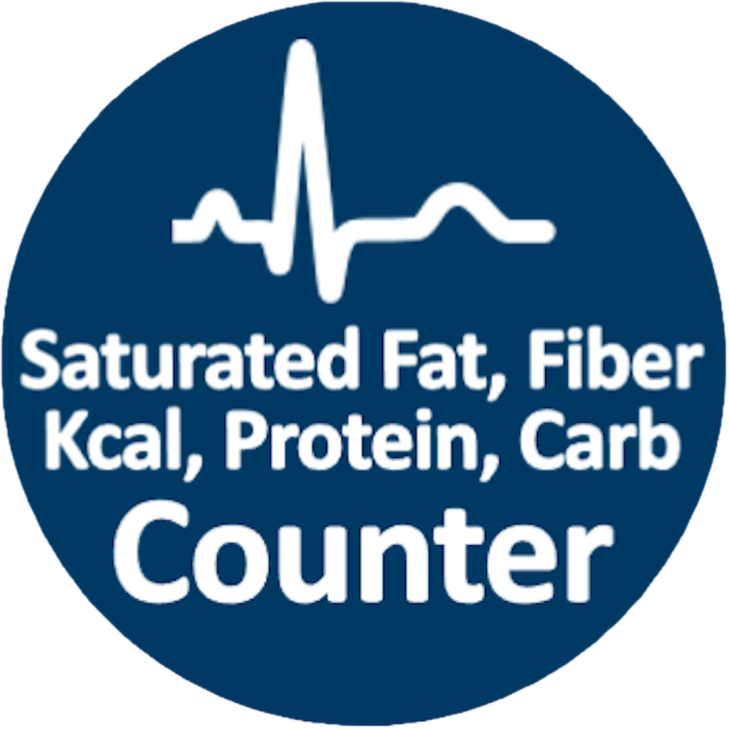 Best macro s(kcal, fiber, protein, carb, & saturated fat) app icon for iPhone & iPad 