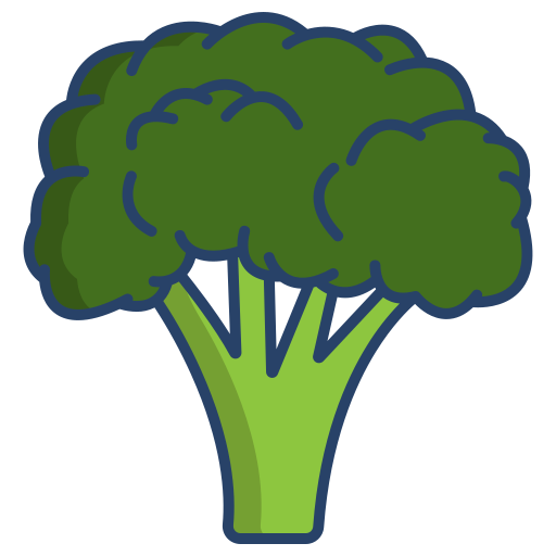Diagram of broccoli