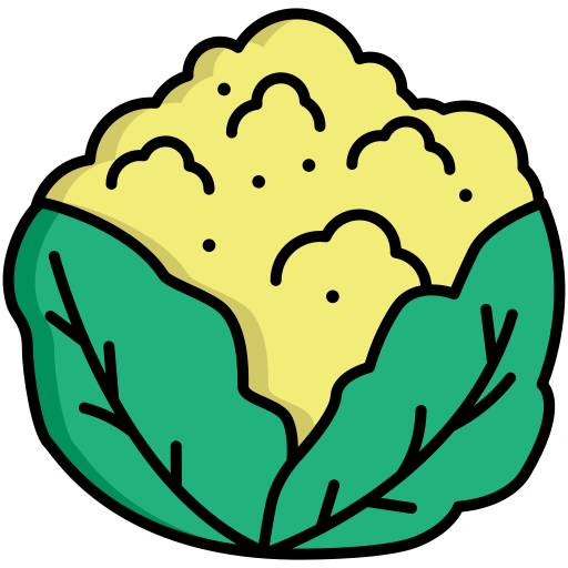 Diagram of cauliflower