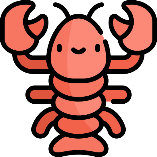 Diagram of a lobster