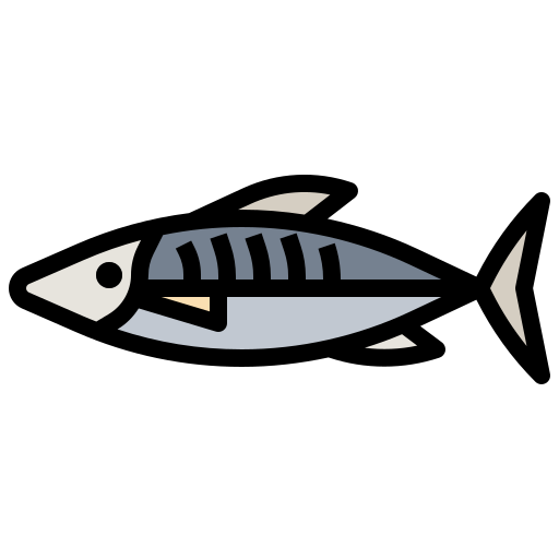 Diagram of Atlantic mackerel
