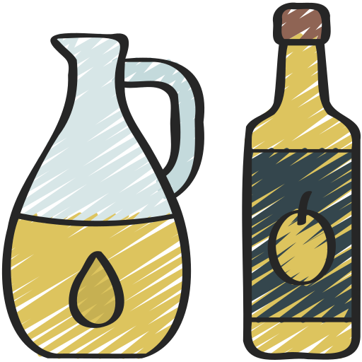 Diagram of olive oil