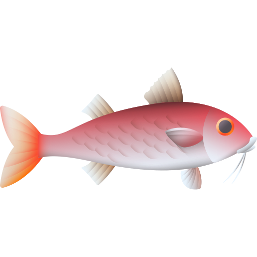 Diagram of red mullet