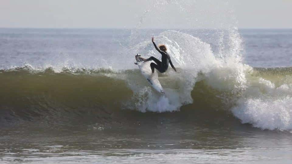 Braeden Kopec Surfing