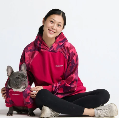Fuchsia Camo Hoodie
