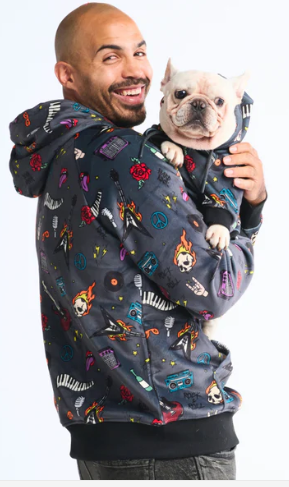 Rock N Roll Human Hoodie
