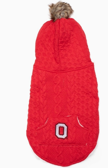 Ohio State Cable Hoodie