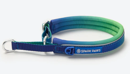 Cushioned Martingale Collar-Lime Wave