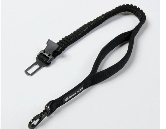 Multipurpose Handsfree Leash, Seatbelt and Poop Bag-Black