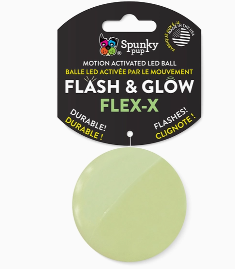 Flash and Glow LED flashing ball