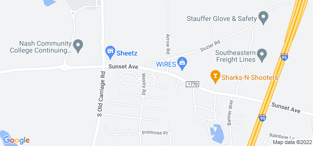 Map of business location