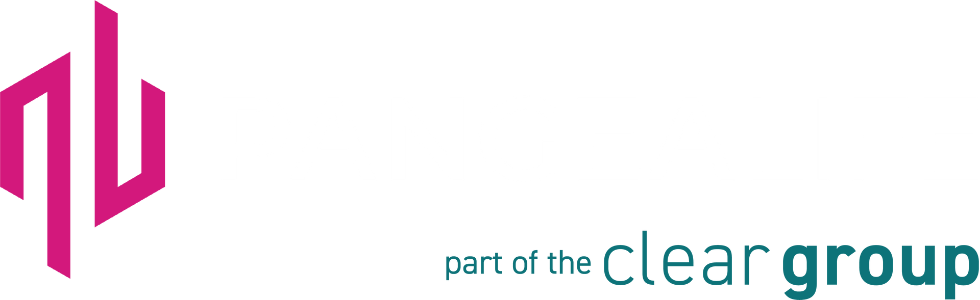 Pangea Life logo in grey with pink emblem