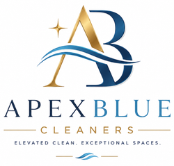 Apex Blue Cleaners Logo
