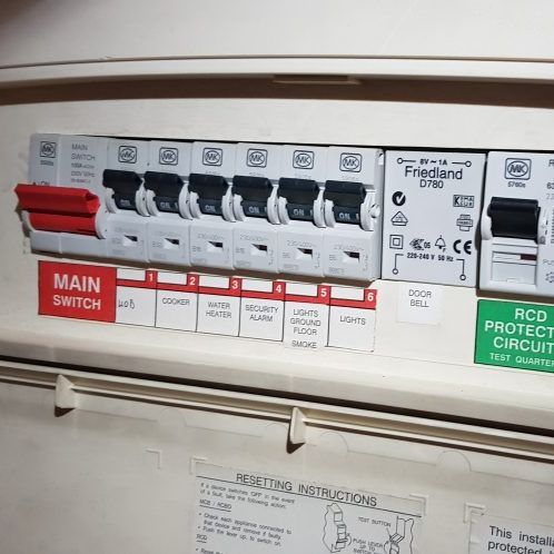 New fuse boards