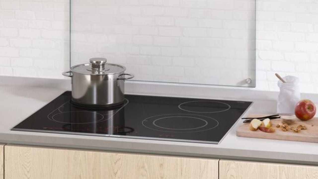 Electric Cooker Connection Setup in Kitchen