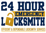 24 hour emergency locksmith logo