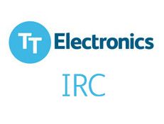 TT Electronics logo with blue circular TT icon and IRC text below