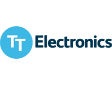 TT Electronics logo with a blue circle and black text