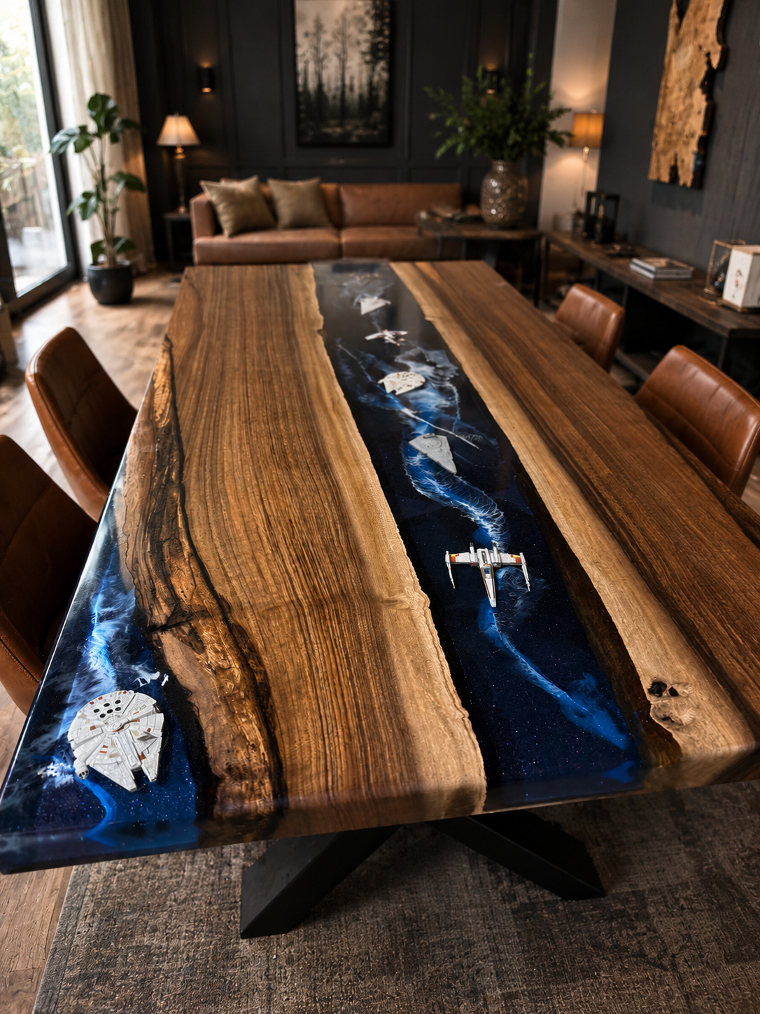 bespoke star wars resin dining table