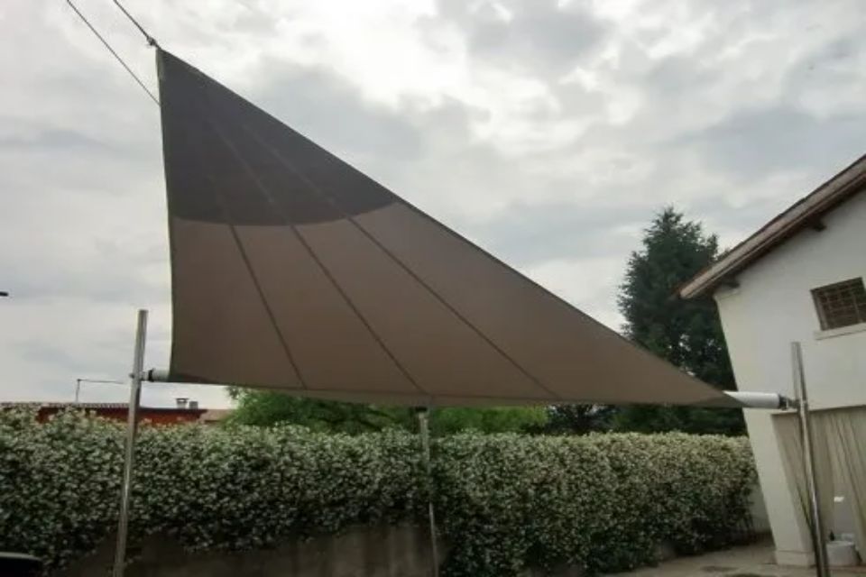 Tenda a vela grande