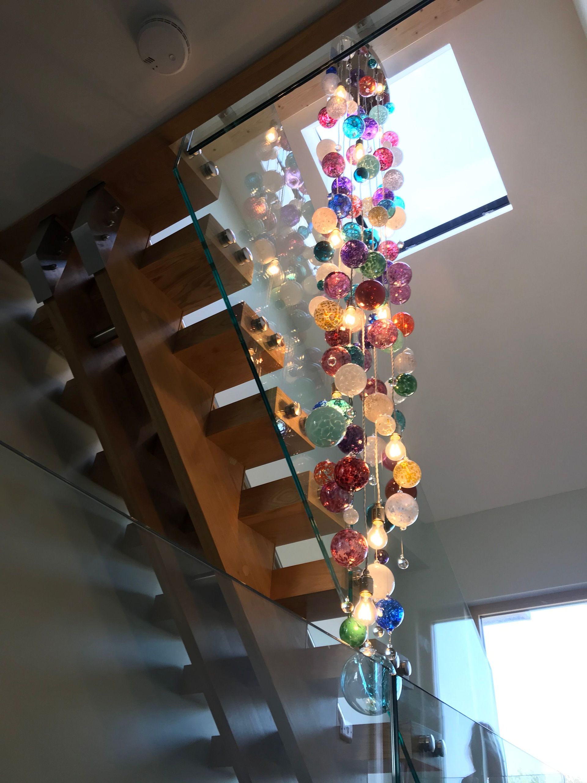 Blown Glass Chandeliers Bespoke Lighting Roast Designs