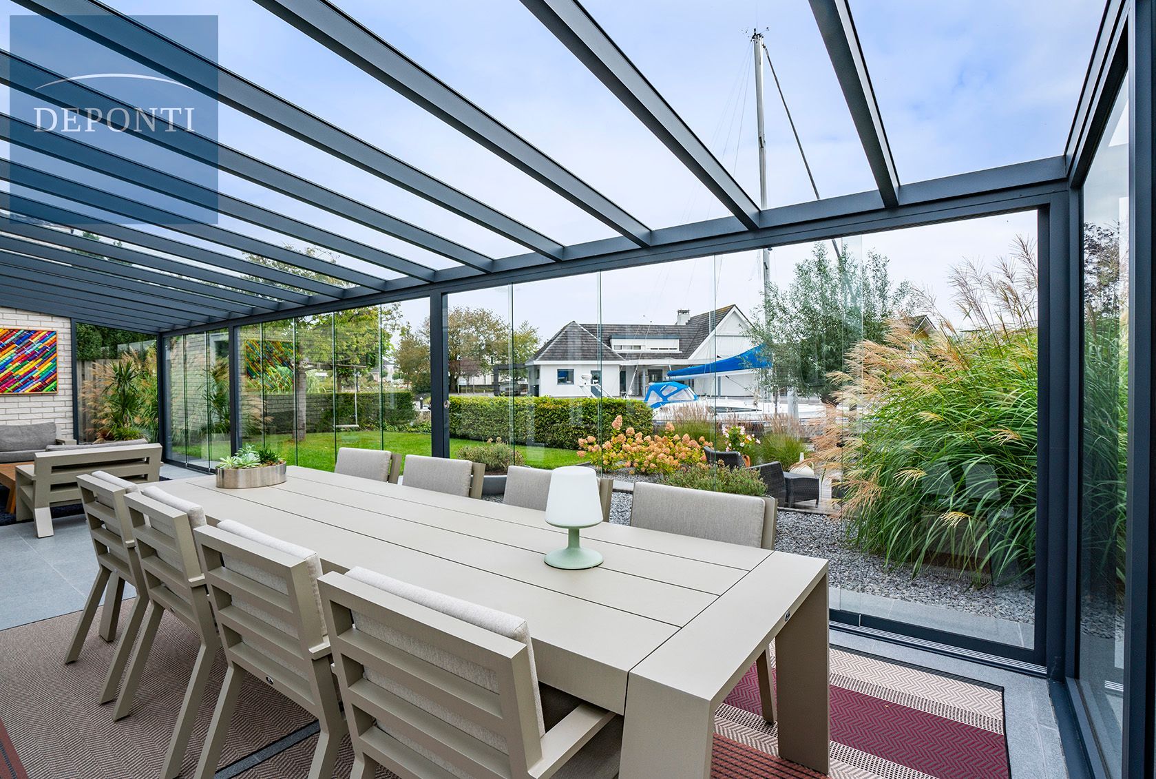 360 DESIGN CONSULTANTS EXTERIOR DESIGN SERVICE. DEPONTI GARDEN VERANDAS AND GLASSHOUSES