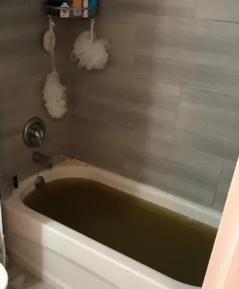 Bathtub drain backup Oakville — emergency drain cleaning — 17 Plumbing responds same day to clogged tub drains in Oakville Ontario
