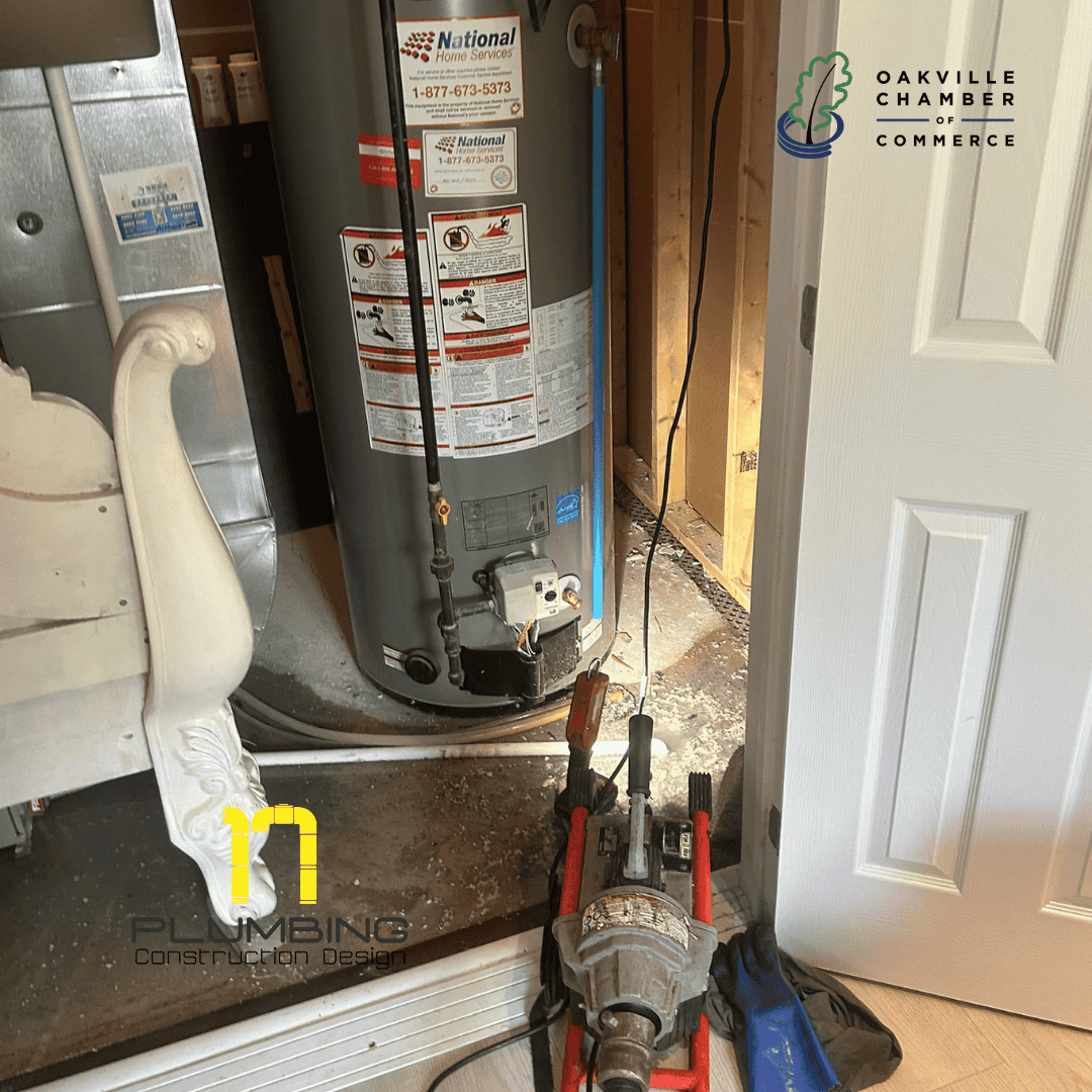 Main drain unclogging in Mississauga basement preventing sewage backup