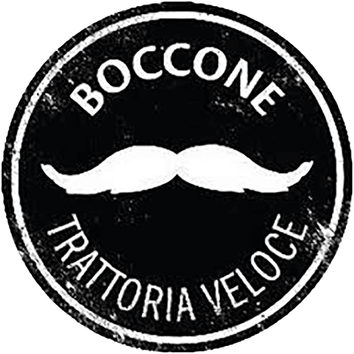 Black and white logo: