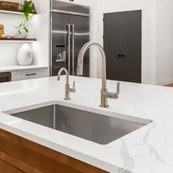 Kitchen sinks and faucets by 17 Plumbing in Oakville