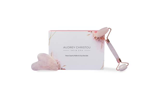 Rose Quartz Gua Sha & Roller