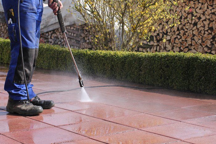 Cleaning Using Pressure Washing — Wilmington, NC — Coastal Janitorial Service Cleaning Using Pressure Washing — Wilmington, NC — Coastal Janitorial Service