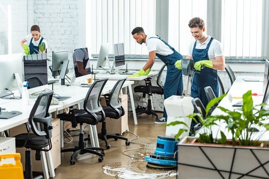 Cleaning Office — Wilmington, NC — Coastal Janitorial Service Cleaning Office — Wilmington, NC — Coastal Janitorial Service