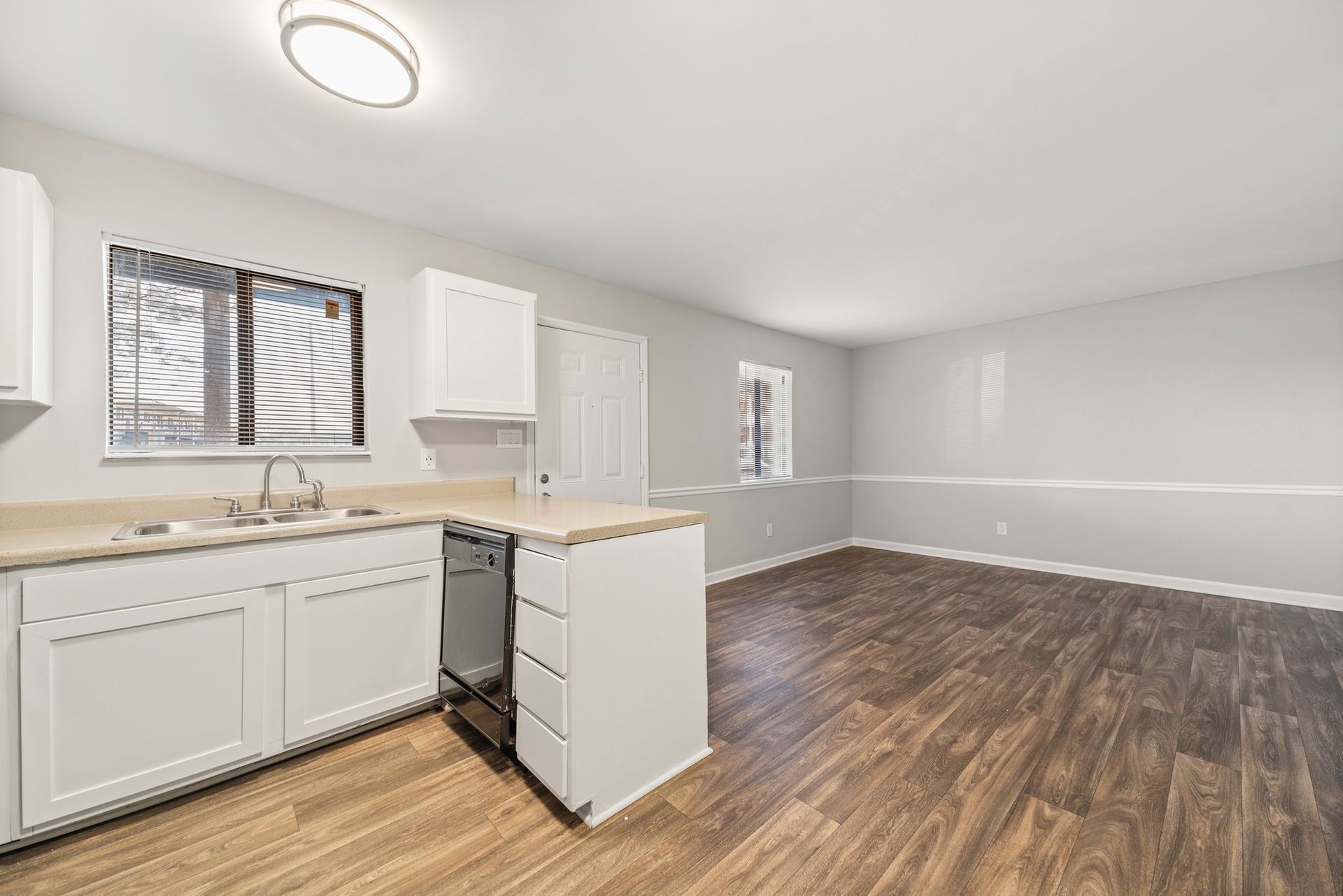 spacious kitchen