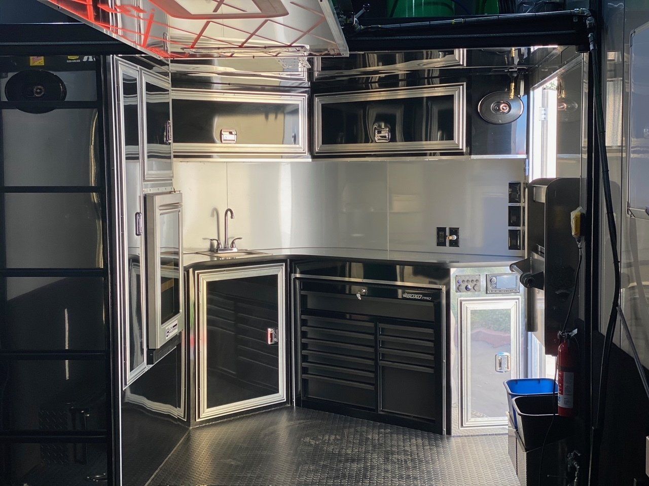 Stacker Trailer 2 — Custom Trailer Modern Interiors in Anaheim, CA