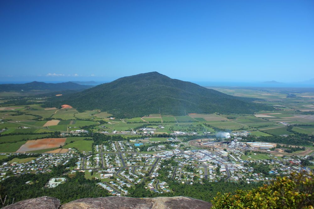 A View of a City and a Mountain From the Top of a Mountain — Care FNQ Pty Ltd in Tully, QLD