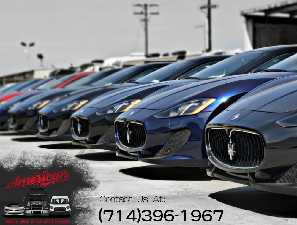 Car Wash Anaheim, CA American Mobile and Truck Wash