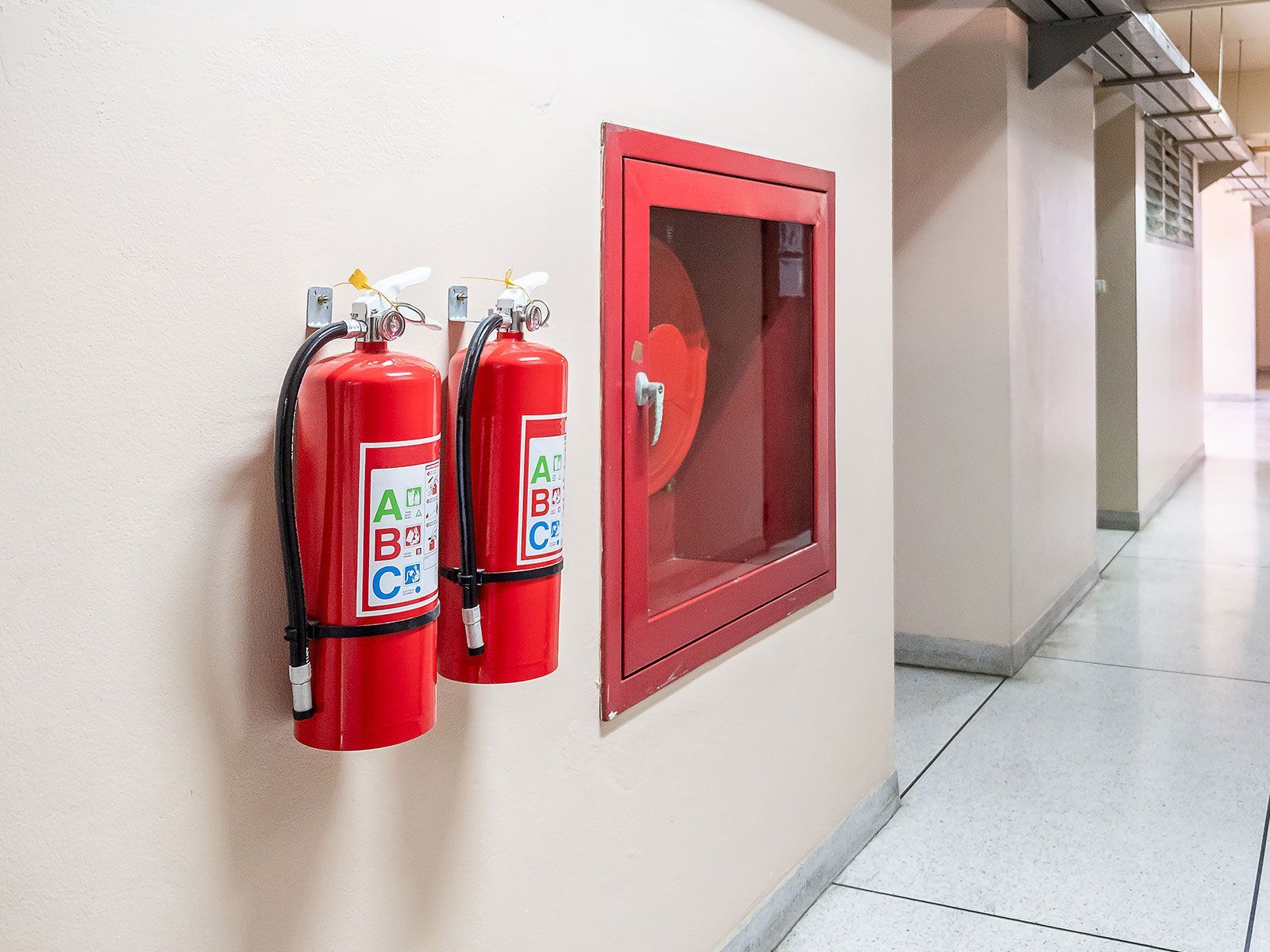 fire extinguishers