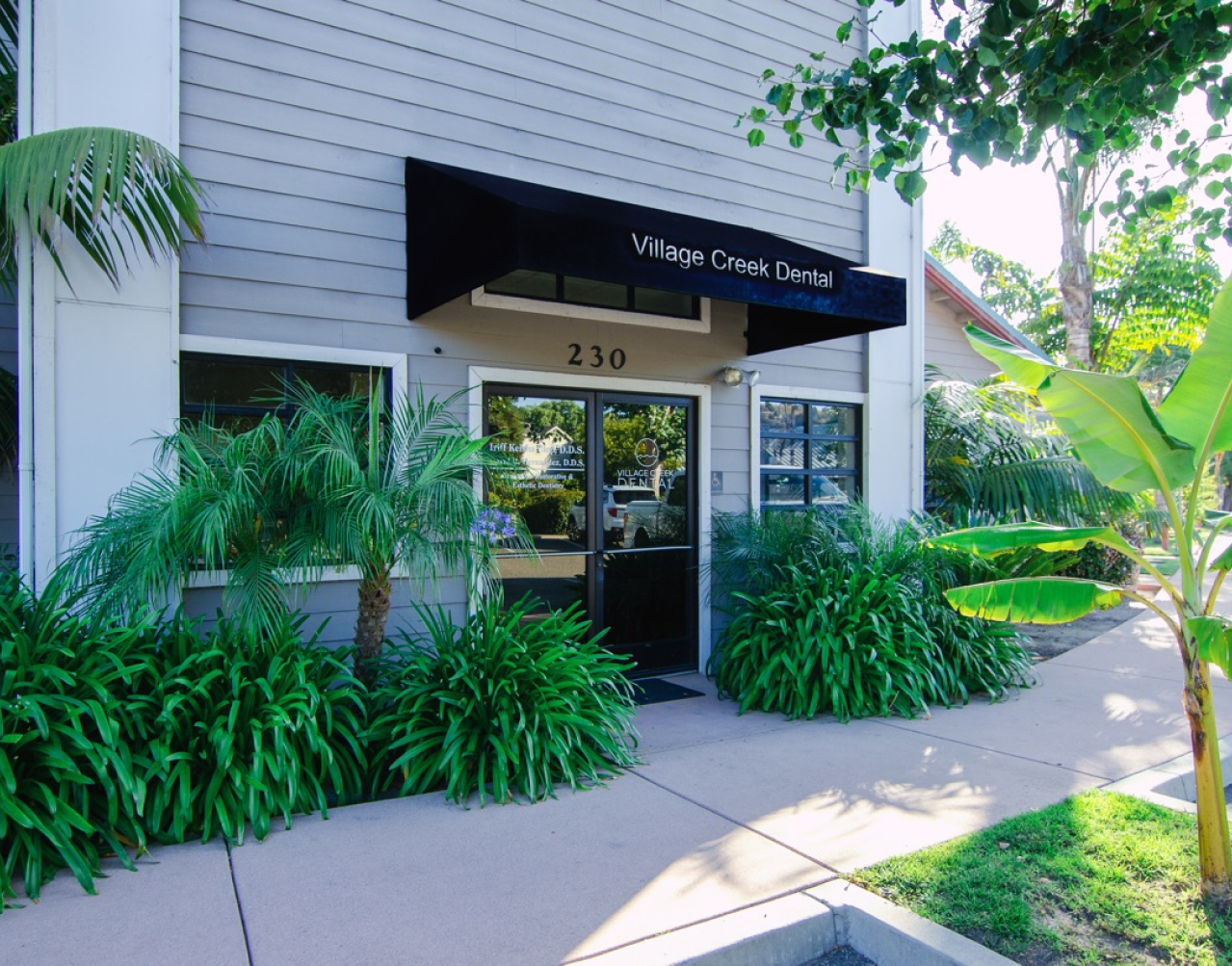 Office entrance