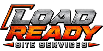 Load Ready Site Services logo in gray, orange, and black text on a white background